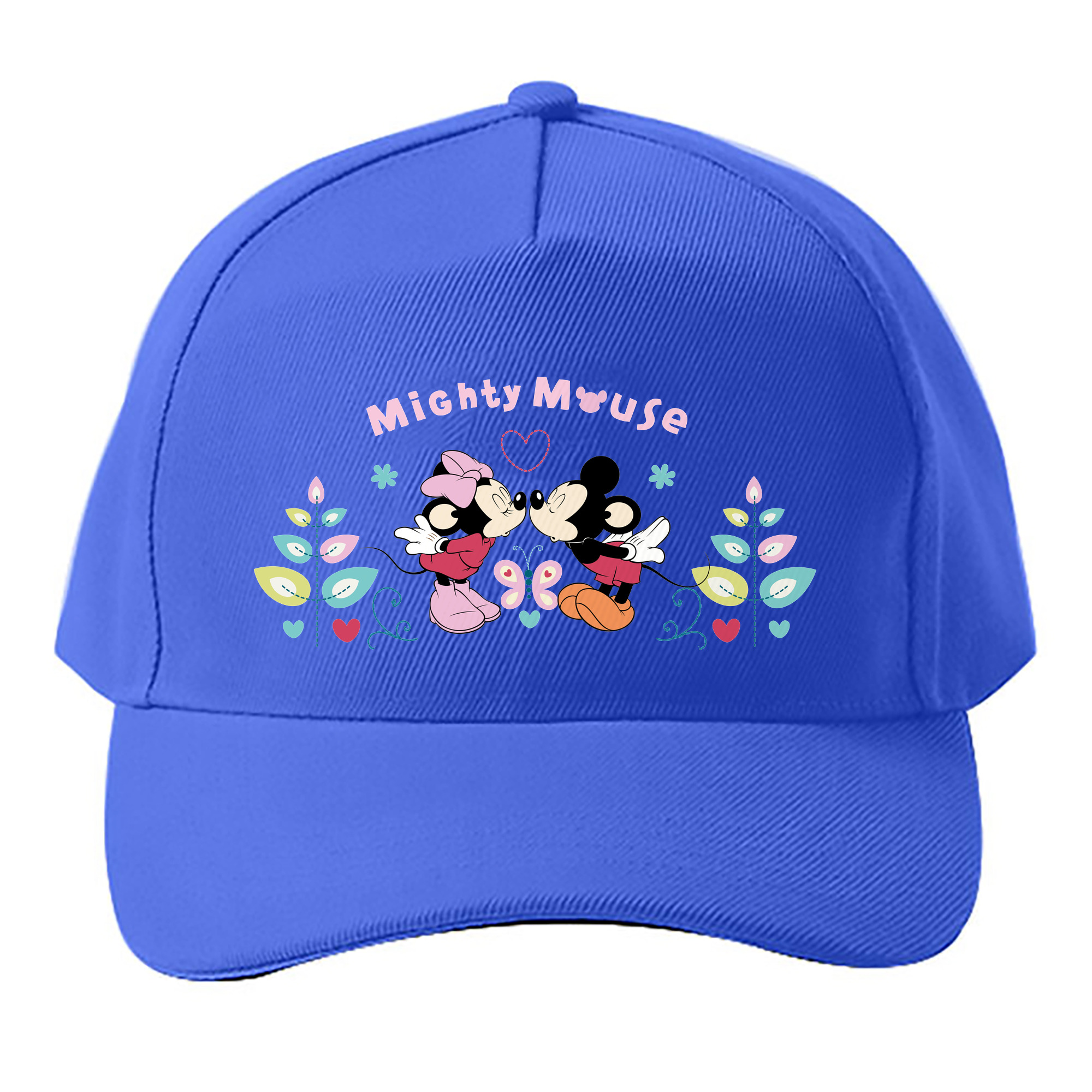 （画像用） ミッキーマウス Mickey Mouse ベースボールキャップ 綿100％ 男女兼用 帽子 スポーツ